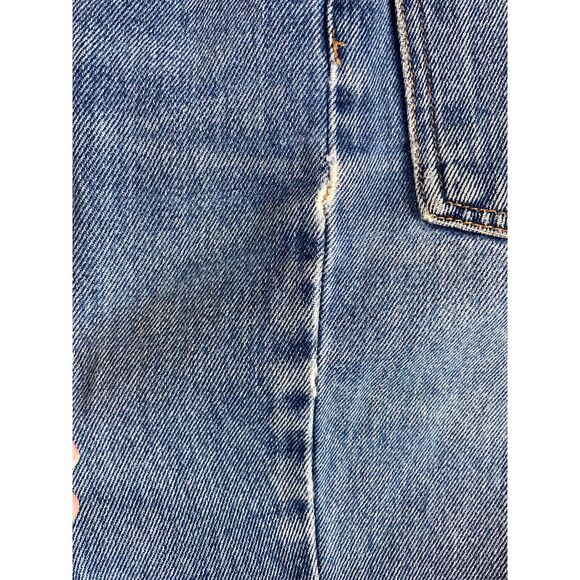 Vtg Bongo Original Slim High‎ Rise Distressed Jeans 90s sz 5 SEE DESCRIPTION - Picture 13 of 14